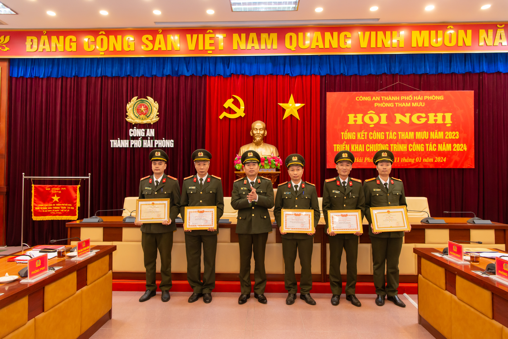  Phòng Tham mưu CATP: Triển khai nhiệm vụ công tác tham mưu năm 2024